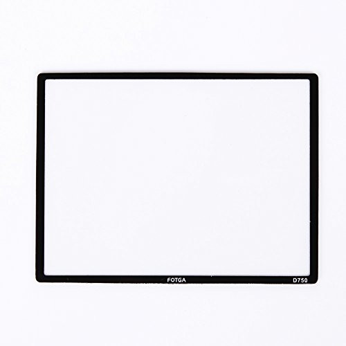 FOTGA Optical Glass LCD Screen Protector Foils for Nikon D750 DSLR Camera