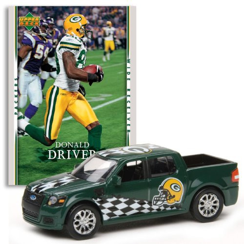 Green Bay Packers - Donald Driver 2007 Upper Deck Collectibles NFL Ford SVT Adrenalin Concept with Card