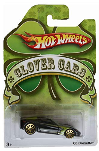 Hot Wheels Clover Cars -Black/Green- C6 Corvette