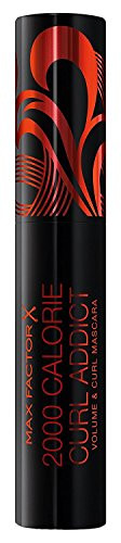 2 x Max Factor 2000 Calorie Curl Addict Mascara 11ml - Black/Brown