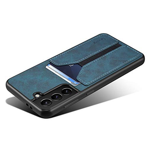 Kowauri for Galaxy S21 Plus CaseSM-S21 Plus PU Leather Wallet Case with Credit Card Slot Holder Ultra Slim Protector Case for Samsung Galaxy S21 Plus 5G 6.7 inch -Blue-