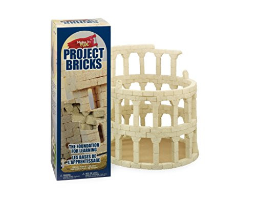 FloraCraft Styrofoam Kits, Make It Fun: Project Bricks Sand (BBKIT/12)