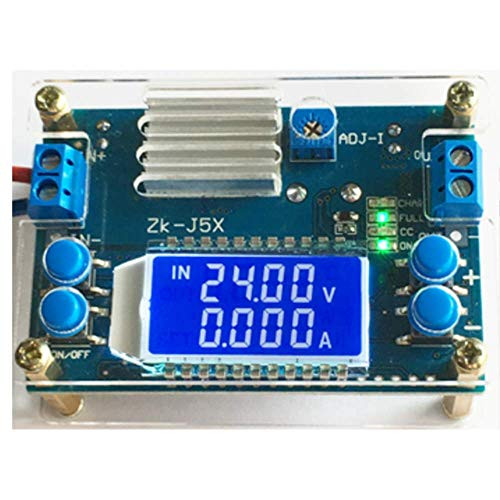 CNC Step-Down Power ModuleLINGMA 5A CNC Buck Power Module DC-DC Adjustable Constant Voltage and Constant Current LCD and More Display Button Setting Voltage -Private Custom Plan- -5A-