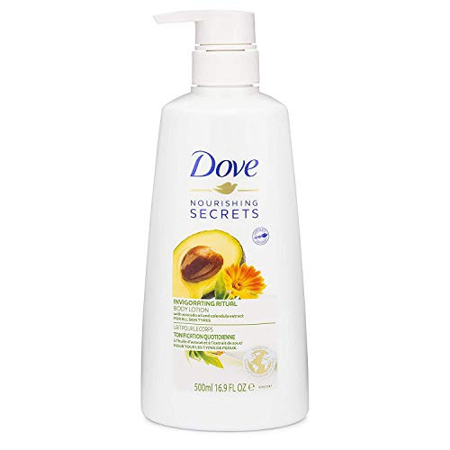 Dove Nourishing Secrets Invigorating Body Lotion with Avocado Oil and Calendula Extract - -16.9 FL OZ- Dove Nourishing Secrets Invigorating Body Lotion with Avocado Oil and Calendula Extract - -16.9 FL OZ-