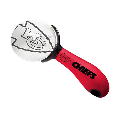 sportsvault NFL Kansas City Chiefs Pizza Cutter  7.9 x 3.1