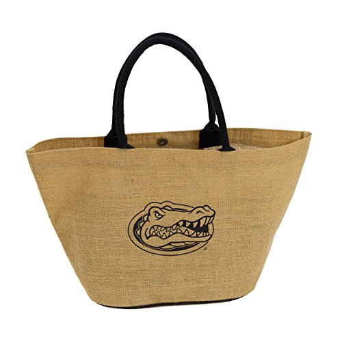Logo Brands NCAA Florida Gators Adult Avalon Jute Tote Brown One Size