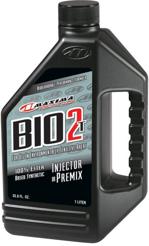 Maxima (19901) BIO 2T Synthetic Premix/Injector Oil - 1 Liter