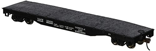 Bachmann Trains Norfolk and Western Flat Car Bachmann Trains Norfolk and Western Flat Car