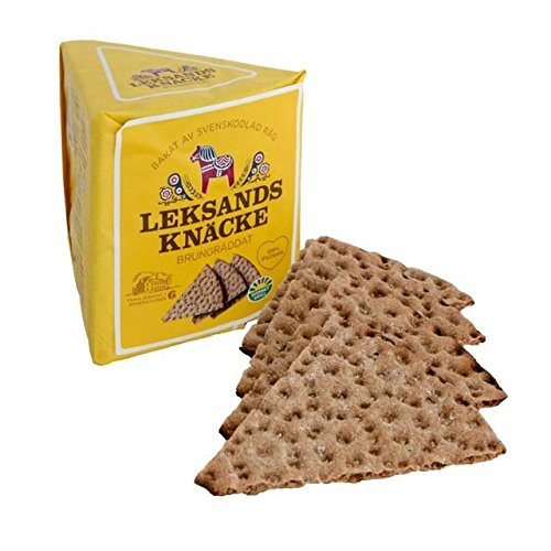 Leksands Brown Baked Crispbread - 200g -0.44lbs- Leksands Brown Baked Crispbread - 200g -0.44lbs-