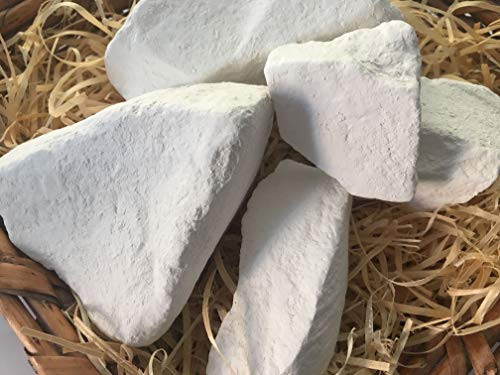 White Mountain edible Chalk chunks -lump- natural for eating -food- 8 oz -220 g-