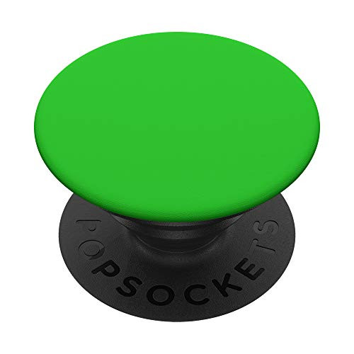 Plain Lime Green Solid Color PopSockets PopGrip Swappable Grip for Phones  and  Tablets