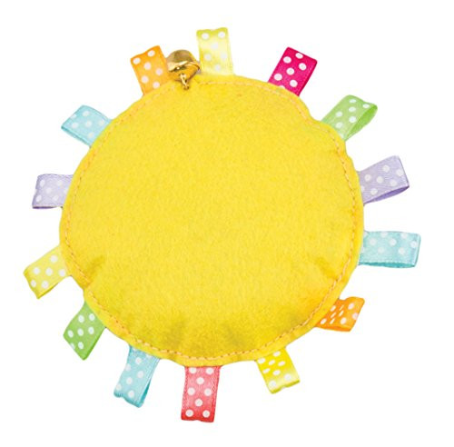 SPOT Ethical Pets Circle Pillow Puff Tabbies Cat Toy with Catnip