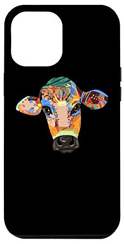 iPhone 12 Pro Max Cow Art Clothes Cattle Farmer Gift Cow Case