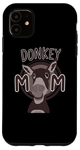 iPhone 11 Donkeys Clothes Outfit Mothers Day Gift Donkey Mom Case