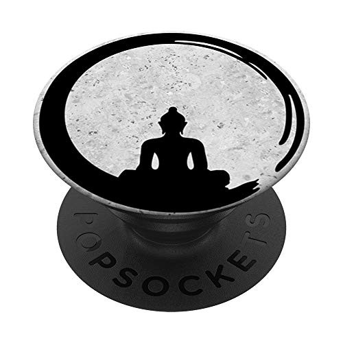 Enso Zen Circle Symbol Buddhism Buddha Meditation Yoga PopSockets PopGrip Swappable Grip for Phones  and  Tablets