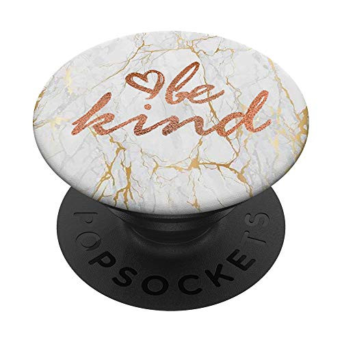 Rose Be Kind Yellow White PopSockets PopGrip Swappable Grip for Phones  and  Tablets