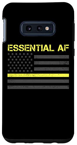 Galaxy S10e Essential 911 Police Dispatcher Thin Yellow Line Gift Case