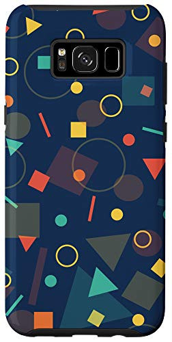 Galaxy S8 Plus Circles Squares Triangles Modern Art Shapes Case