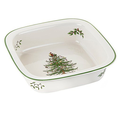 Spode Christmas Tree Square Baker Spode Christmas Tree Square Baker