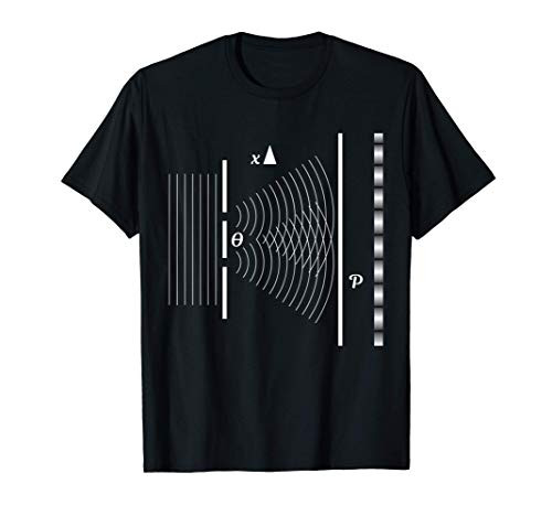 Double Slit Experiment Physics Enthusiast Particle Physics T-Shirt