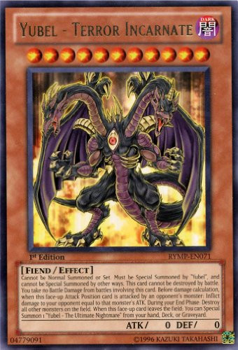 YU-GI-OH - Yubel - Terror Incarnate -RYMP-EN071- - Ra Yellow Mega-Pack - 1st Edition - Rare