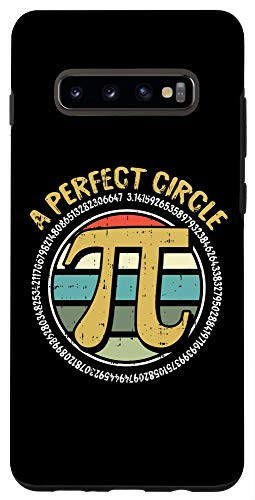Galaxy S10 Plus Perfect Circle Pi-Day Retro Math Symbols Number Teacher Gift Case