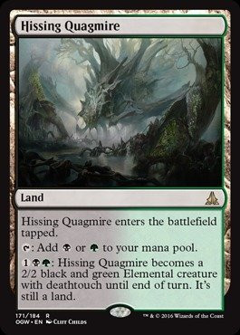 Magic The Gathering - Hissing Quagmire -171/184- - Oath of The Gatewatch