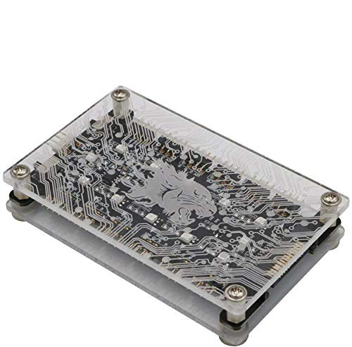 Newest Version 12V RGB Hub with Acrylic Case and Magnetic Standoff for ASUS/MSI 12V 4Pin LED Controller