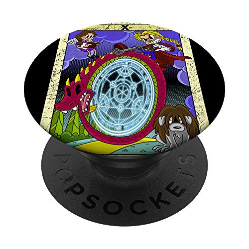 Ouroboros Alchemist Transmutation circle. Wheel of Fortune X PopSockets PopGrip Swappable Grip for Phones  and  Tablets