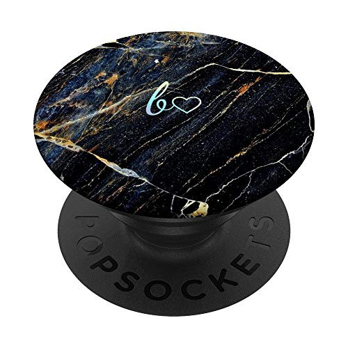 Rainbow Initial Letter B Heart Minimalist Black PopSockets PopGrip Swappable Grip for Phones and Tablets Rainbow Initial Letter B Heart Minimalist Black PopSockets PopGrip Swappable Grip for Phones and Tablets