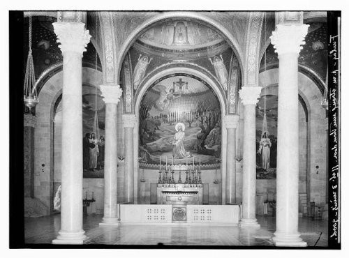 Historic Photographs LLC Photo Interior of The Basilica of Gethsemane -Church of All Nations-Jerusalem 2 Historic Photographs LLC Photo Interior of The Basilica of Gethsemane -Church of All Nations-Jerusalem 2