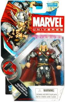 Marvel Universe Series 2 The Avengers Thor, Captain America and Iron Man