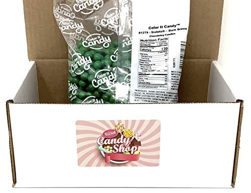 Color It Candy Sixlets Bulk 2lb -Green-