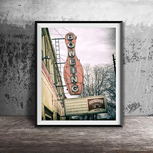 Fireside Bowl Chicago Illinois Photography Print/Wall Art