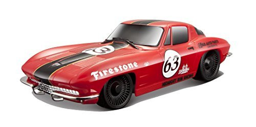 Maisto R/C 1:24 Scale 1963 Corvette Radio Control Vehicle (Colors May Vary)