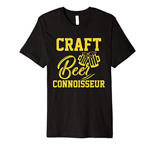 Alcohol Shirts Craft Beer Connoisseur Tees Christmas Gifts Premium T-Shirt