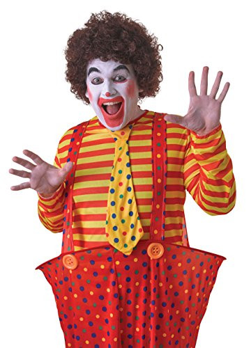 Bristol Novelty BW192 Pop Wig Budget.Brown Brown One Size