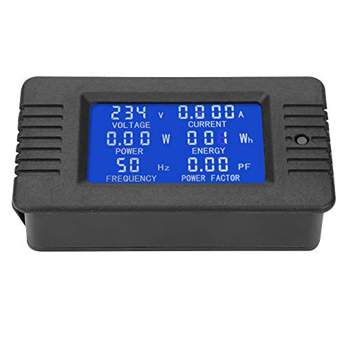 Ammeter AC Multifunction Voltage Tester LCD Display Multimeter Digital Meter Power Energy for Electrician for Industry
