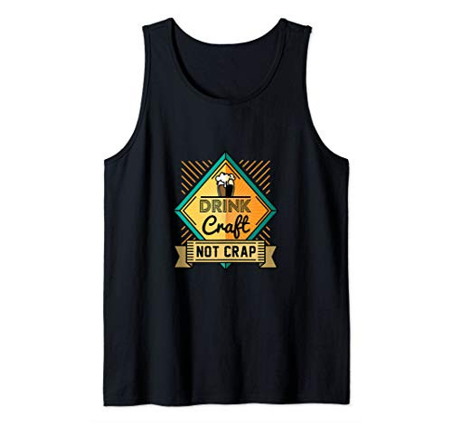 Funny Drink Craft Beer Lover IPA Drinking Gift for Men Women Tank Top