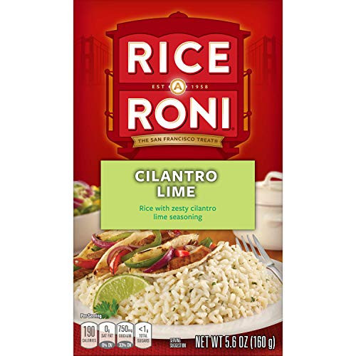 Rice-A-Roni Rice Cilantro Lime 5.6 Ounce
