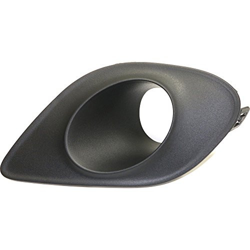 Fog Light Trim compatible with Dodge Charger 15-17 Left Side Textured W/Hood Scoop