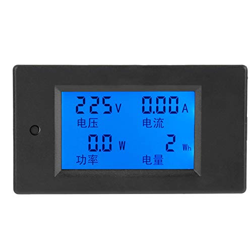 LCD Display Multifunction Digital AC Voltage Monitor Ammeter Voltmeter Current Frequency Power Energy Factor Panel Meter 20A AC 80 to 260V LCD Display Multifunction Digital AC Voltage Monitor Ammeter Voltmeter Current Frequency Power Energy Factor Panel Meter 20A AC 80 to 260V