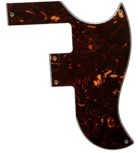 Custom Guitar Pickguard For Epiphone LTD SG-Special P90 -4 Ply Brown Tortoise-