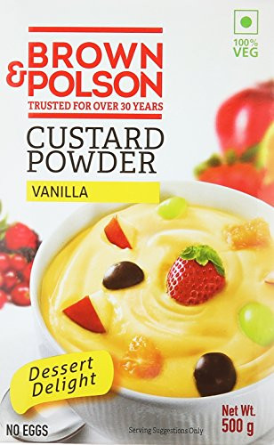 Brown Polson Brown  and  Polson Custard Powder -Vanilla- 500 Grams-Gm-
