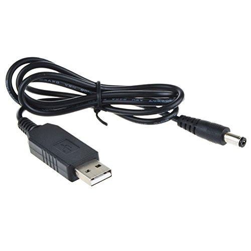 Digipartspower USB DC 5V to DC 12V Step-up Module Converter 2.1x5.5mm Male Connector