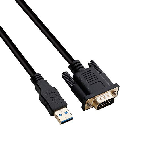 USB 3.0 to VGA Cable BENFEI USB 3.0 to VGA Male to Male Cable - 6 Feet