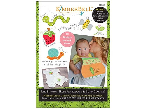 Kimberbell Designs KD551 Lil' Sprout Babyappliques Ptrn, None