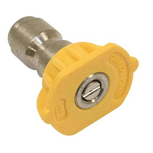 Stens 758-410 Quick Coupler Nozzle 15 Deg Size 3.0 Yellow