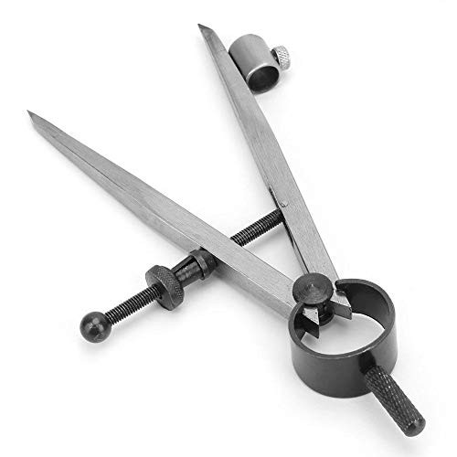 Light weight Adjustable DIY tool Craft Rotating Tool Line Compasses Compass for Geometry Wing Divider-100mm-