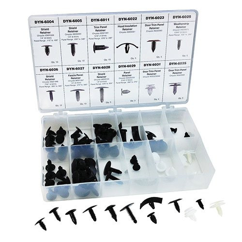 ATD Tools 39353 80-Piece Chrysler Retainer Assortment